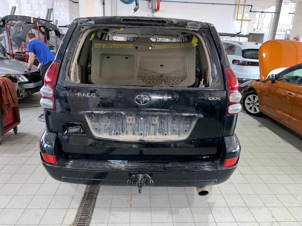 Toyota Prado кузовной ремонт